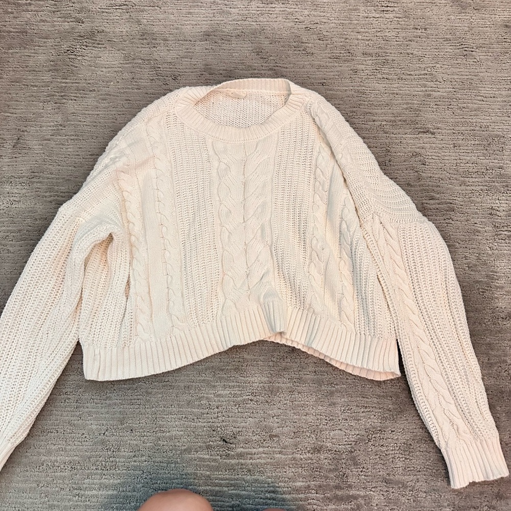 Garage Cropped Sweater | Size XS-S